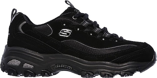 Skechers D'lites Biggest Fan 11930 BBK Siyah Kadın Spor Ayakkabı