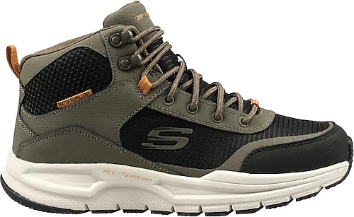 Skechers Escape Plan 2.0 Woodrock 51705 OLBK Haki Erkek Outdoor Bot