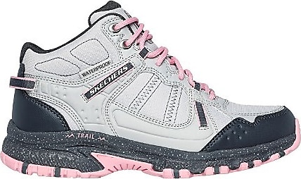 Skechers Hillcrest Bound Peak Gri-Pembe Kadın Outdoor Bot 180021 GYPK