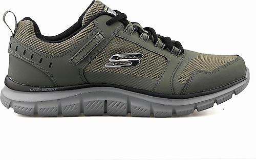 Skechers Track Haki Erkek Spor Ayakkabı 232001TK OLBK
