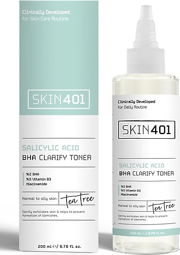 Skin401 Salicylic Acid Gözenek Sıkılaştırıcı Tonik 200 ml