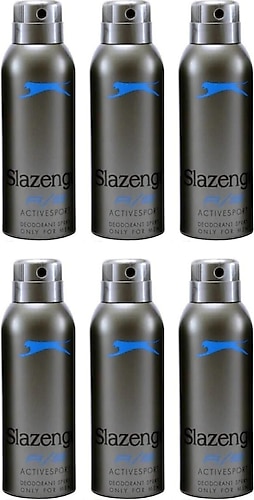 Slazenger Active Sport Erkek Deodorant Mavi 150 ml 6 Adet