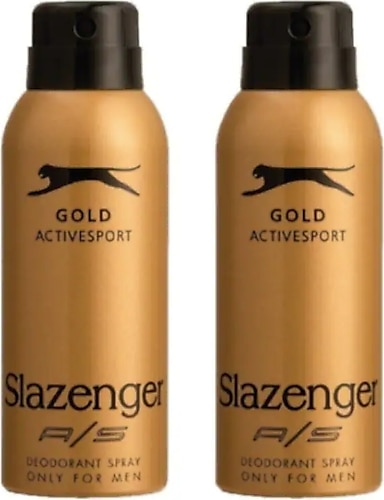 Slazenger Gold Active Sport Erkek Deodorant Spray 150 ml 2 Adet