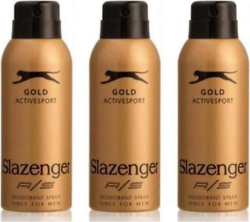 Slazenger Gold Active Sport Erkek Deodorant Spray 150 ml 3 Adet