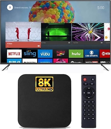 Smart Ultra Hd Android Tv Box / Tv Box - Full Paket Yayın Hediyeli - Media Player