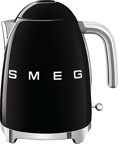 Smeg KLF03BLEU Siyah 2400 W 1.7 lt Çelik Kettle