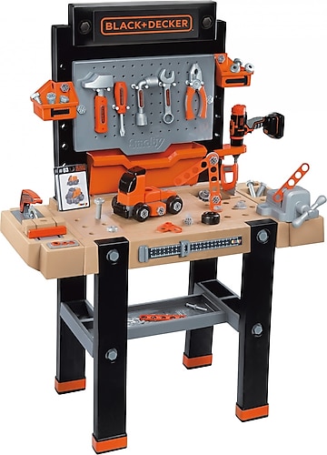 Smoby Black+Decker Bricolo Ultimate Çalışma Tezgahı 360730