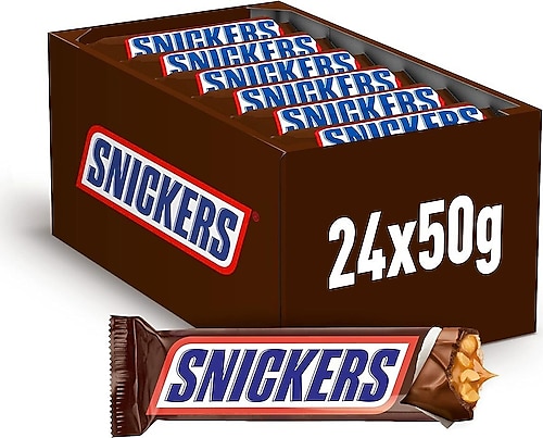 Snickers Sütlü Çikolata 50 gr 24'lü