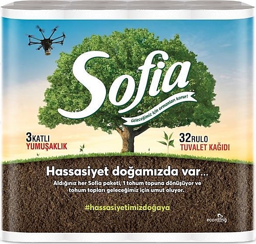 Sofia 32'li Tuvalet Kağıdı