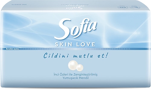 Sofia Skin Love Mendil 100'lü