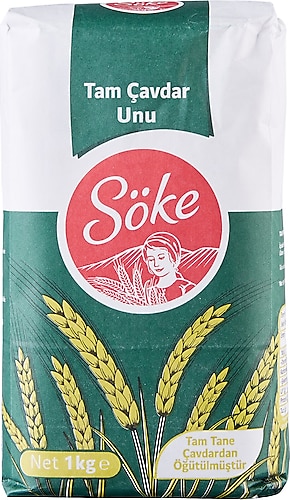 Söke 1 kg Tam Çavdar Unu