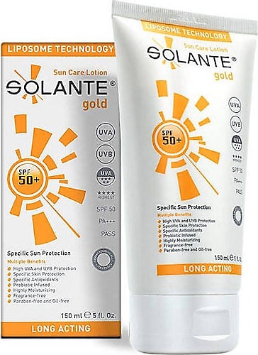 Solante Gold 50 Faktör Güneş Losyonu 150 ml