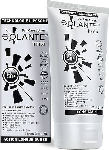 Solante Irrita 50 Faktör Güneş Losyonu 150 ml