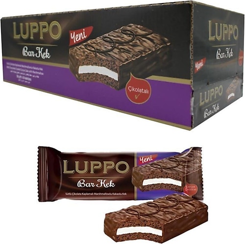 Şölen Luppo Marshmallowlu Kakaolu 30 gr 24'lü Paket Bar Kek