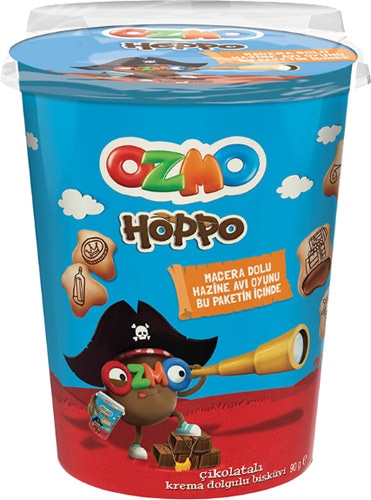 Şölen Ozmo Hoppo Çikolata Krema Dolgulu Bisküvi 90 gr