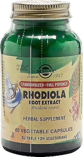 Solgar Rhodiola Root Extract 60 Kapsül