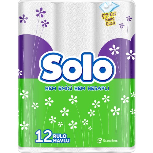 Solo 12'li Kağıt Havlu