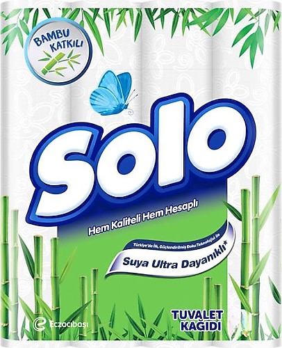 Solo Bambu Katkılı 120'li Tuvalet Kağıdı