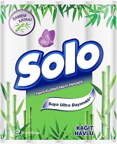 Solo Bambu Katkılı 48'li Kağıt Havlu