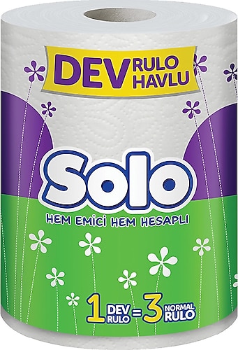 Solo Dev Rulo 1=3 Kağıt Havlu