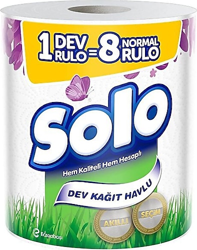Solo Dev Rulo 1=8 Kağıt Havlu