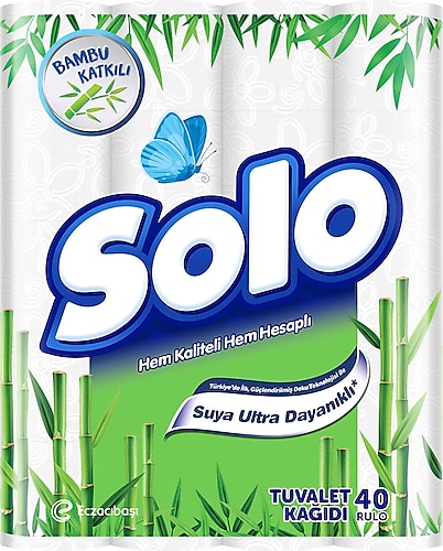 Solo Bambu Katkılı 40'lı Tuvalet Kağıdı