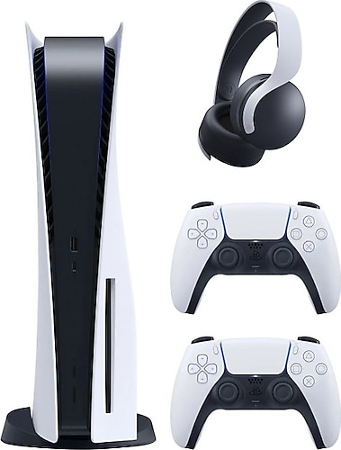 Sony Playstation 5 + 2.Dualsense + PS5 Pulse 3D Kulaklık