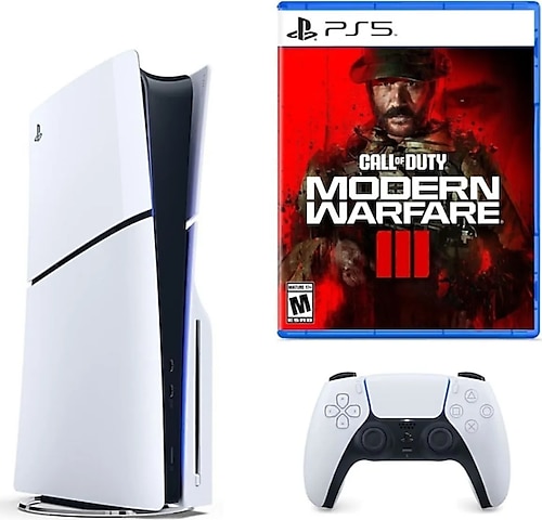 Sony Playstation 5 Slim Diskli (Ithalatçı Garantili )+ Ps5 Cod Mw3