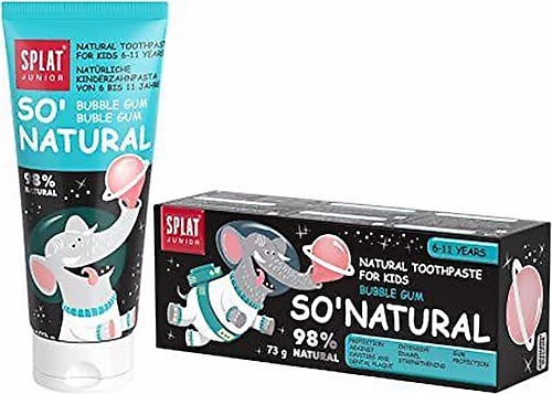 Splat Bubble Gum 6-11 Yaş Florürsüz Çocuk Diş Macunu 55 ml