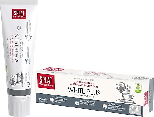 Splat Professional White Plus Beyazlatıcı Florürlü Diş Macunu 100 ml