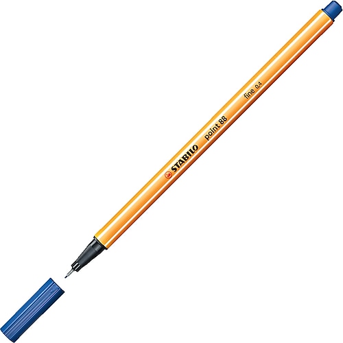 Stabilo Point 88 0.4 mm 88/41 Mavi Keçeli Kalem