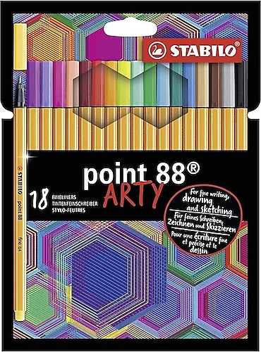 Stabilo Point 88 Arty 18'li Keçeli Kalem Seti
