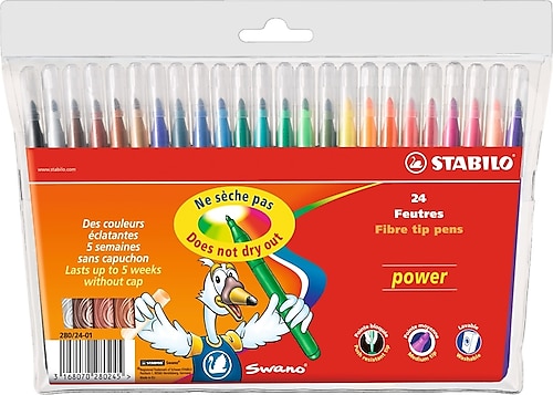Stabilo Power 24'lü Keçeli Kalem Seti