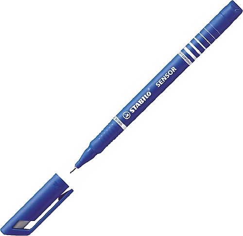 Stabilo Sensor Fiber Uç Kalem Mavi