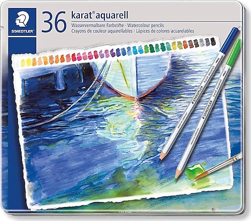 Staedtler Karat Aquarell 36'lı Kuru Boya Seti