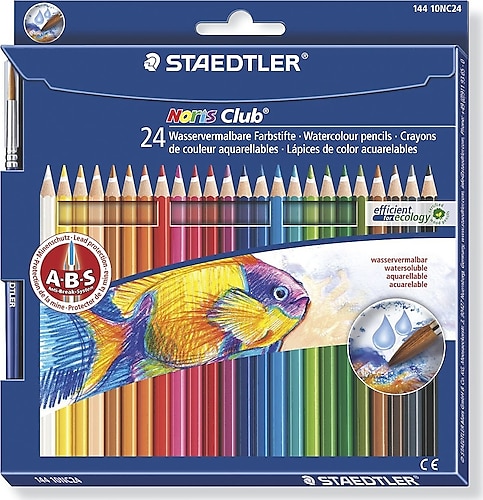 Staedtler Noris Clup Aquarell 24'lü Kuru Boya Seti