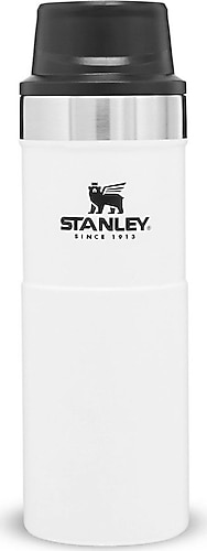 Stanley Klasik Trigger Action Beyaz 0.47 lt Termos Bardak