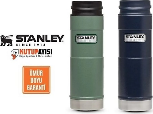 Stanley One Hand Mug Termos 0,47 LT - Yeşil