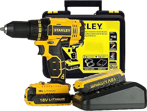 Stanley SBD20S2K Çift Akülü Vidalama Makinesi