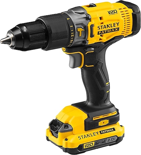 Stanley SCD718D2K 18 V Çift Akülü 2 Ah Darbeli Matkap