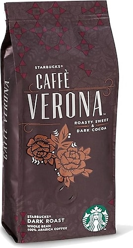 Starbucks Caffe Verona Çekirdek Kahve 250 gr