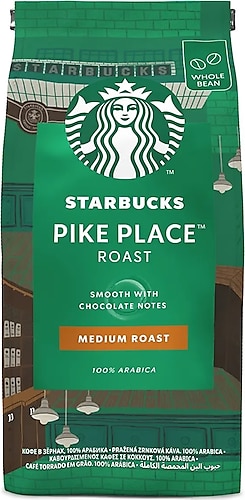 Starbucks Pike Place Medium Roast Çekirdek Kahve 200 gr