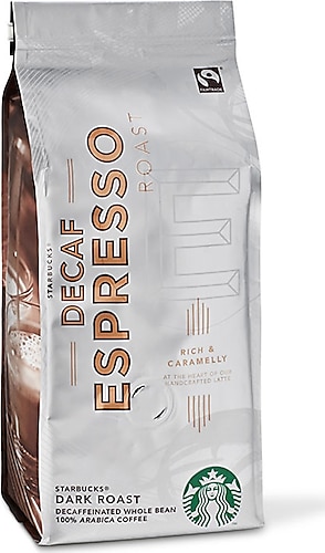 Starbucks Decaf Espresso Roast Çekirdek Kahve 250 gr
