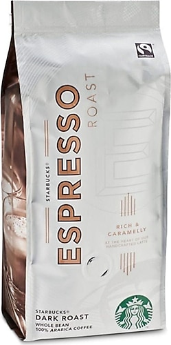 Starbucks Espresso Dark Roast Çekirdek Kahve 250 gr