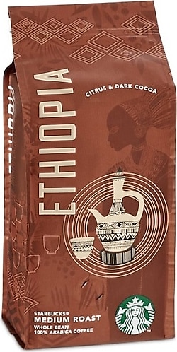 Starbucks Ethiopia Çekirdek Kahve 250 gr