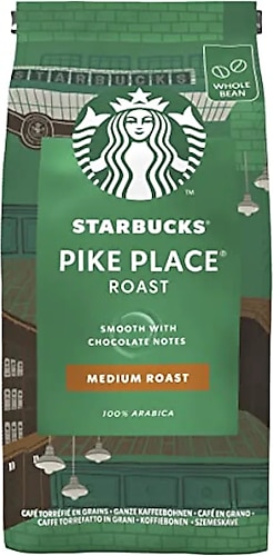 Starbucks Pike Place Roast Çekirdek Kahve 200 G