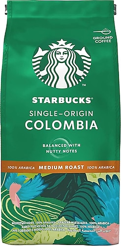 Starbucks Single Origin Colombia Öğütülmüş Kahve 200 gr