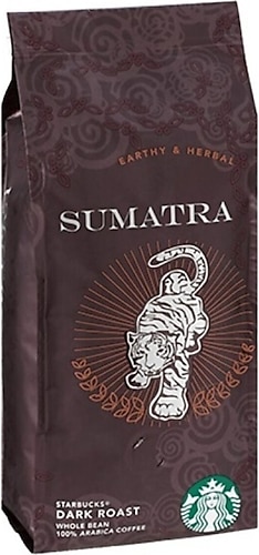 Starbucks Sumatra Çekirdek Kahve 250 gr