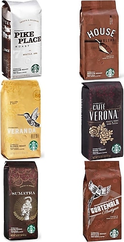 Starbucks Ustalar Serisi Çekirdek Kahve 250 gr 6'lı