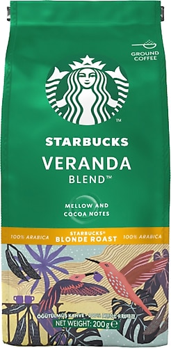 Starbucks Veranda Blend Öğütülmüş Kahve 200 gr